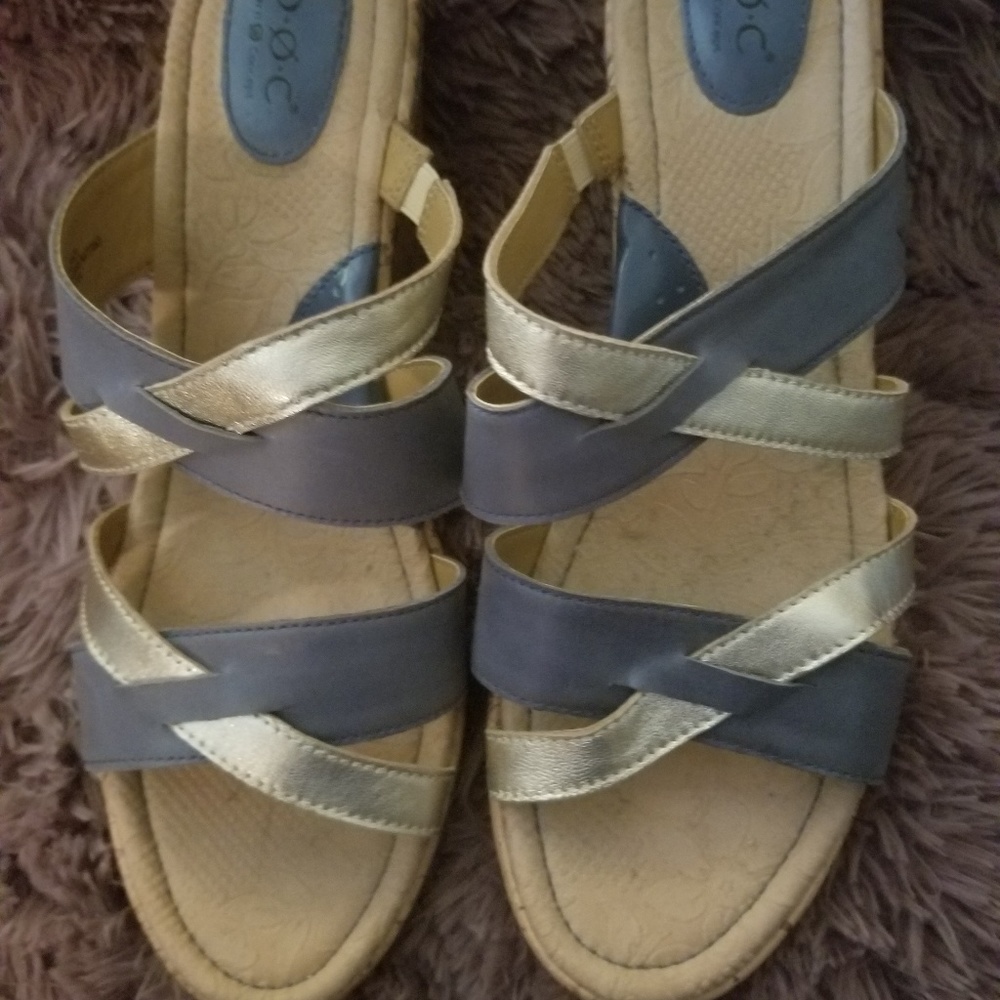 BOC Cork Wedges size 11